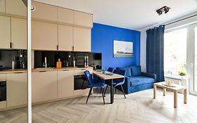 Sea Breeze Apartment by FengShui4u, balkon, nowy budynek, dostęp na kod